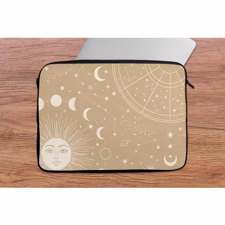 Laptophoes Zon - Maan - Sterren — 2