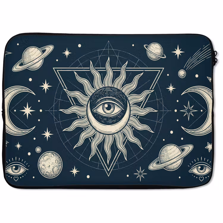 Laptophoes Zon Maan Sterren — 1