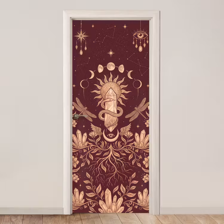 Deursticker - Mystiek - Hemel - Goud — 1