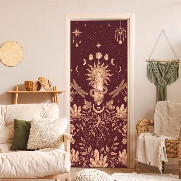 Deursticker - Mystiek - Hemel - Goud — 4