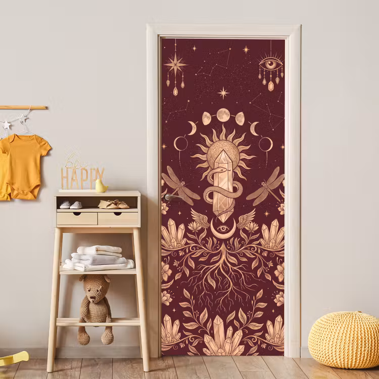 Deursticker - Mystiek - Hemel - Goud — 6