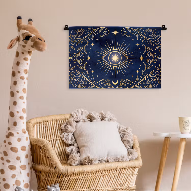 Wandkleed - Oog - Patroon - Mystiek — 5