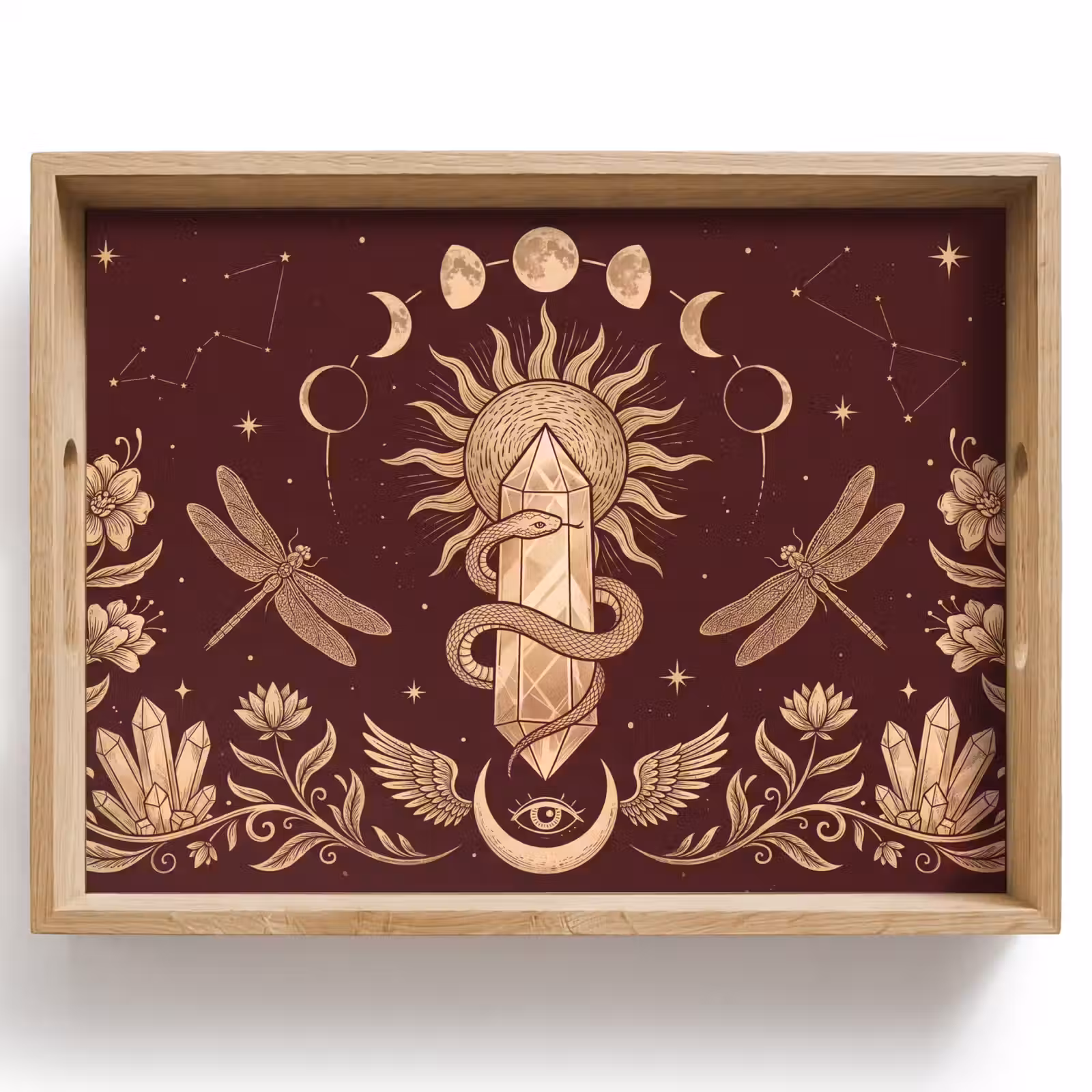 Dienblad - Mystiek - Hemel - Goud — 1
