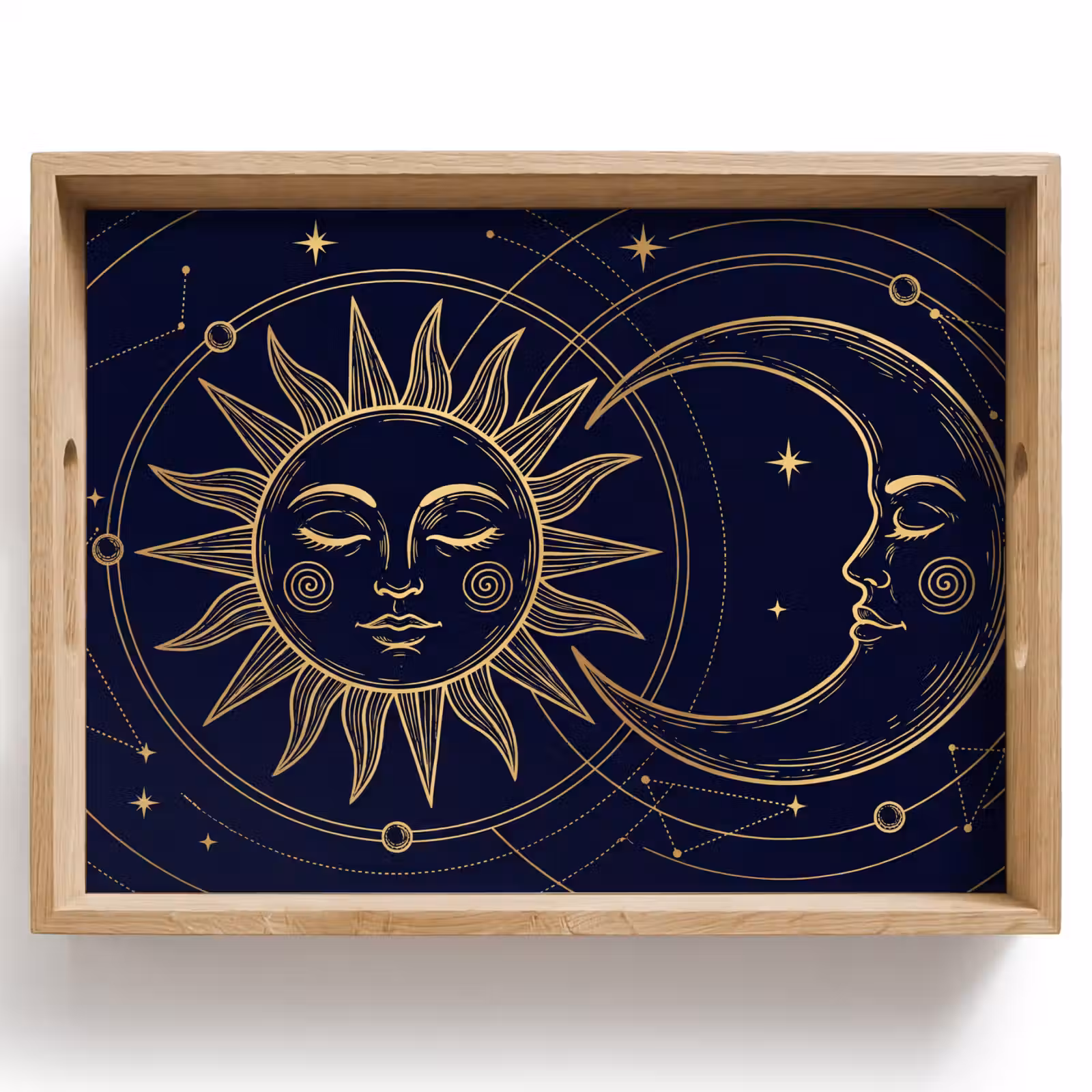 Dienblad - Zon - Maan - Astrologie — 1
