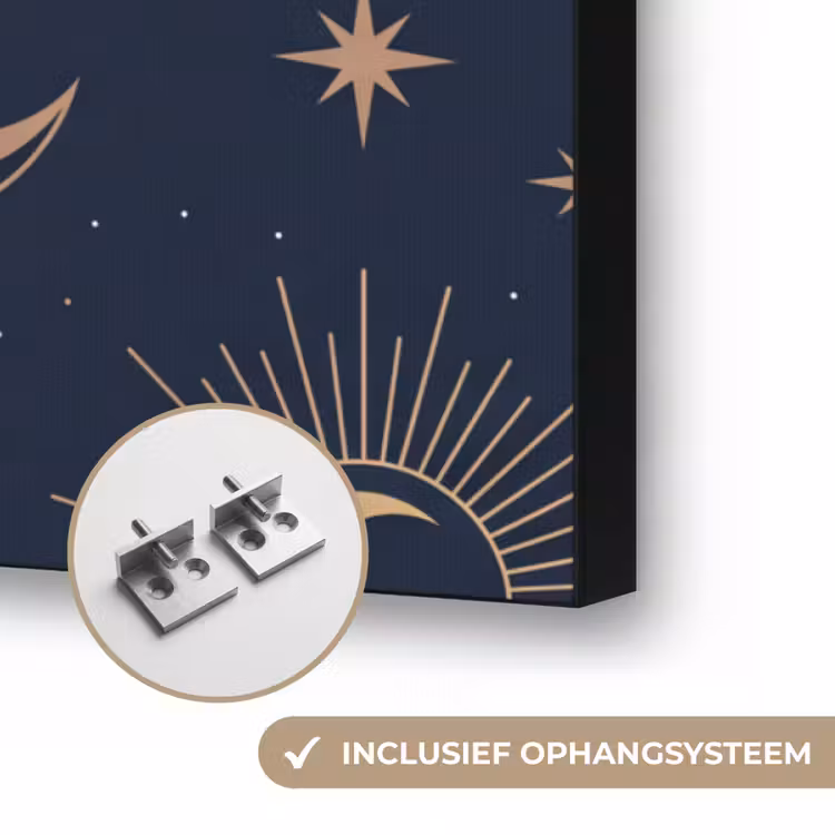 Art frame - Maan - Sterren - Goud — 6