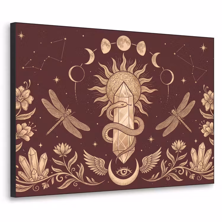 Art frame - Mystiek - Hemel - Goud — 1