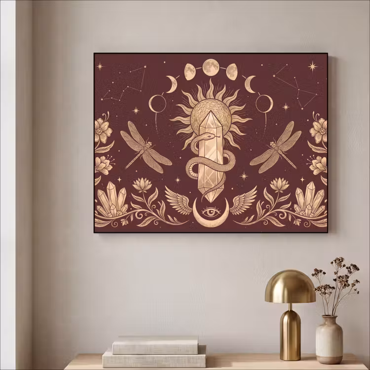 Art frame - Mystiek - Hemel - Goud — 5