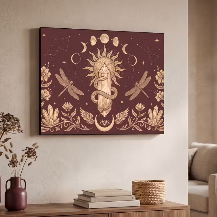 Art frame - Mystiek - Hemel - Goud — 7