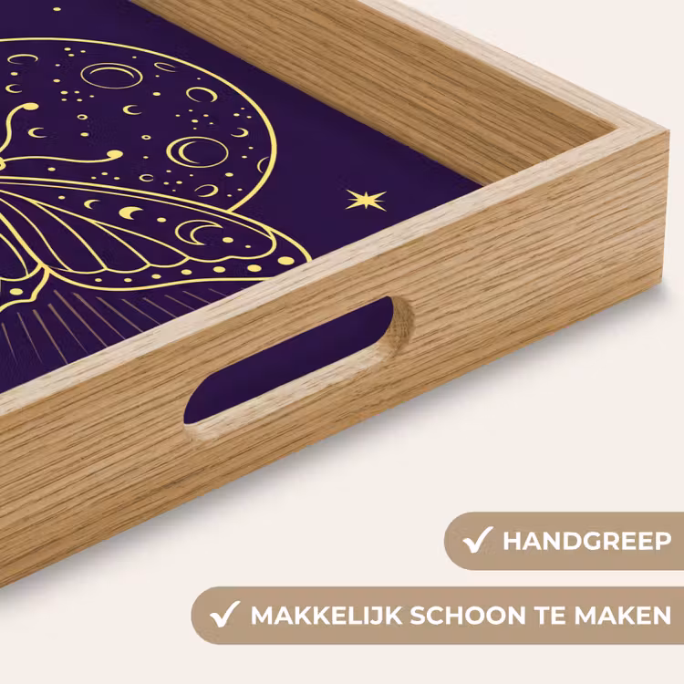 Dienblad - Vlinder - Maan - Mystiek — 5