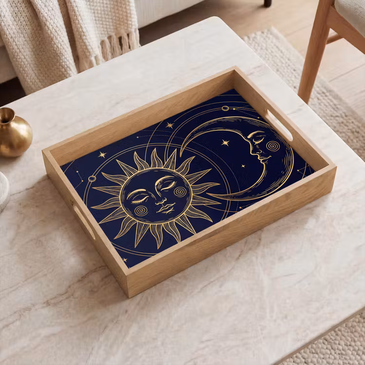 Dienblad - Zon - Maan - Astrologie — 2
