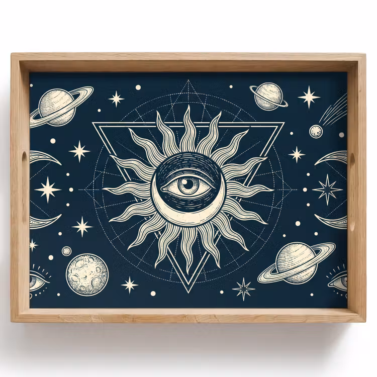 Dienblad - Zon Maan Sterren — 1