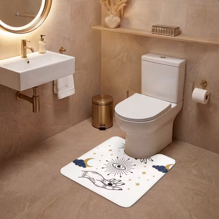WC Mat - Handen - Mystiek - Symbolen — 3