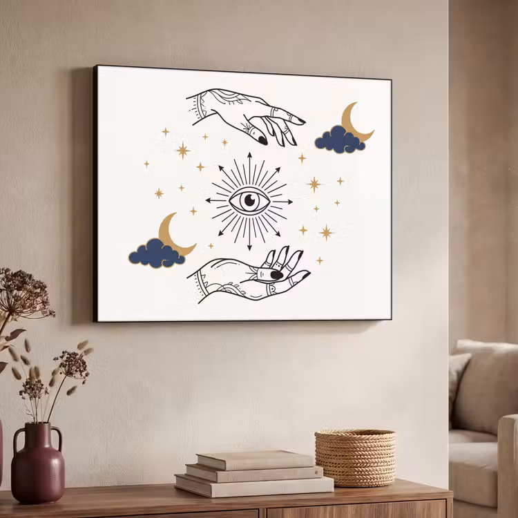 Art frame - Handen - Mystiek - Symbolen — 7