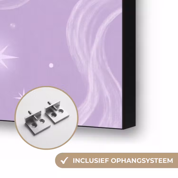Art frame - Maan - Mystiek - Paars — 6