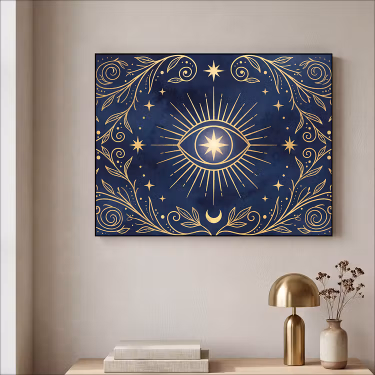 Art frame - Oog - Patroon - Mystiek — 5