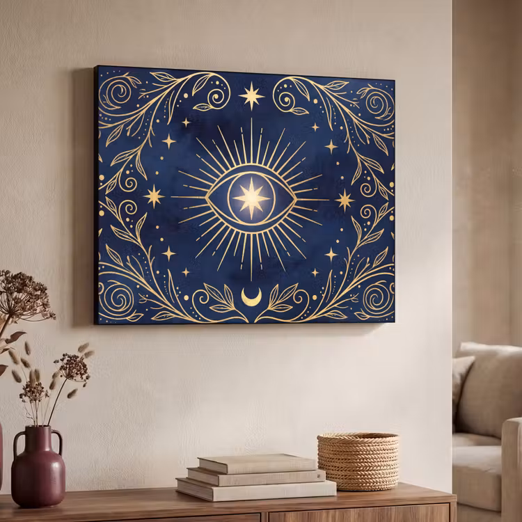 Art frame - Oog - Patroon - Mystiek — 7