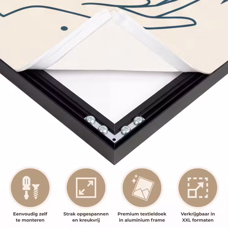 Art frame - Zon Maan Illustratie — 8