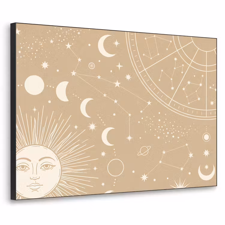 Art frame - Zon - Maan - Sterren — 1