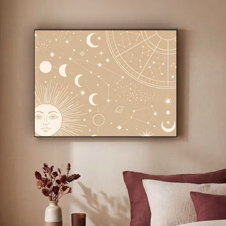 Art frame - Zon - Maan - Sterren — 3
