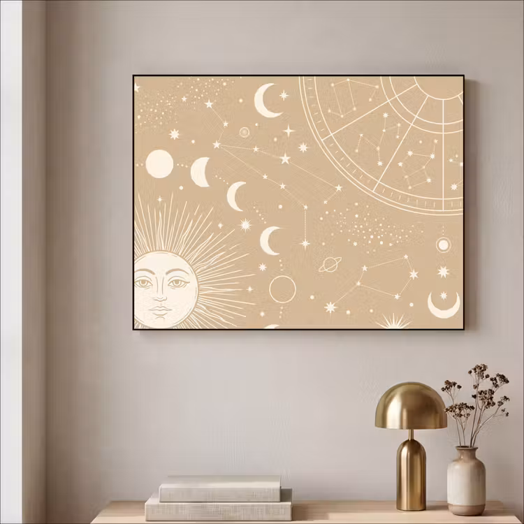 Art frame - Zon - Maan - Sterren — 5