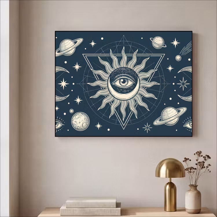 Art frame - Zon Maan Sterren — 5