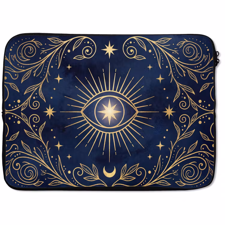 Laptophoes Oog - Patroon - Mystiek — 1