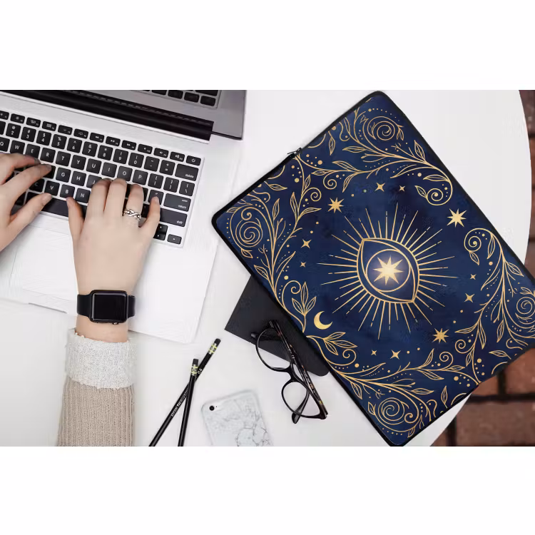 Laptophoes Oog - Patroon - Mystiek — 3