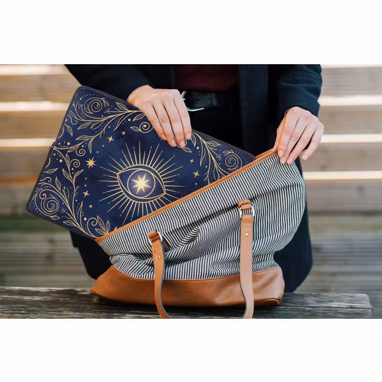 Laptophoes Oog - Patroon - Mystiek — 4