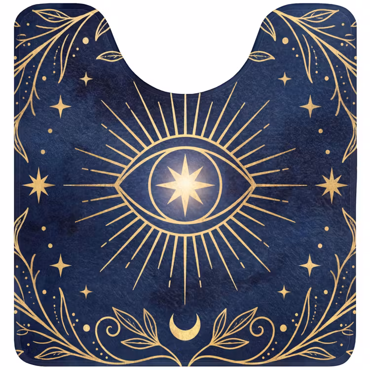 WC Mat - Oog - Patroon - Mystiek — 1