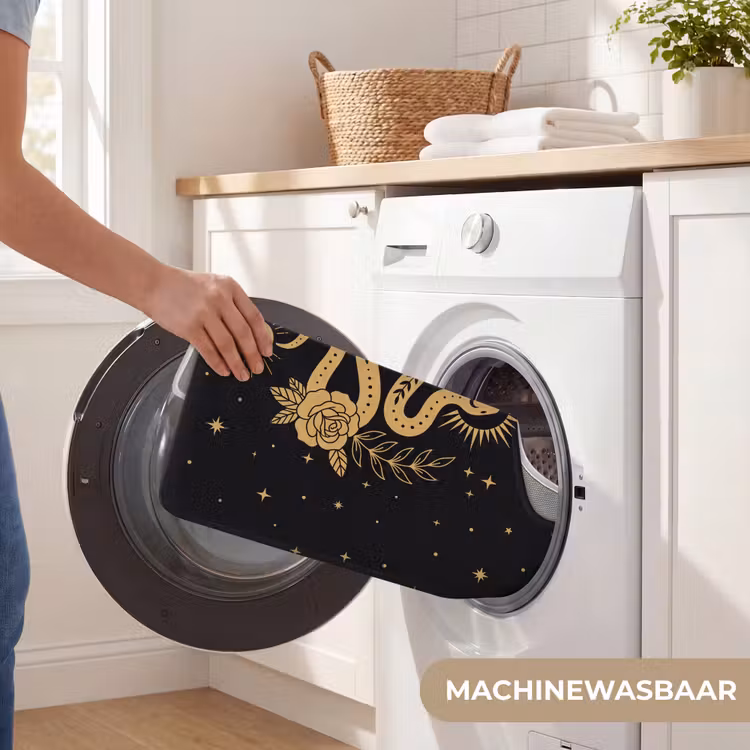 WC Mat - Slang - Bloemen - Mystiek — 6
