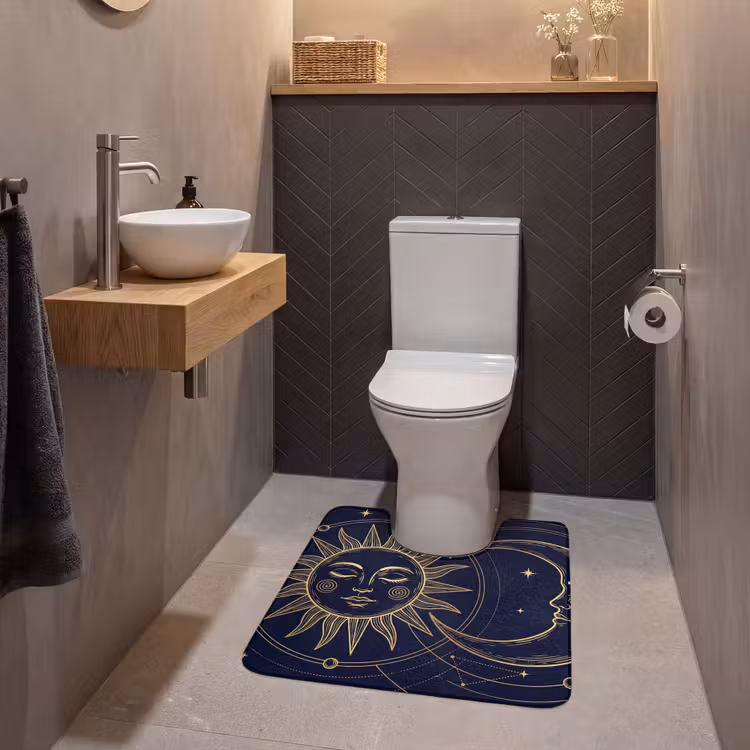 WC Mat - Zon - Maan - Astrologie — 2