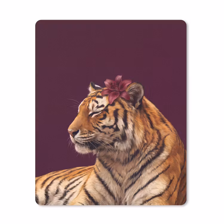 Muismat - Tijger - Bloem - Dieren — 1