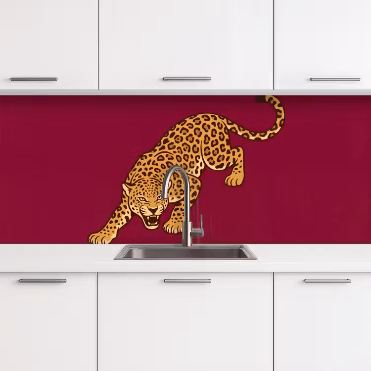 Keuken achterwand - Kat - Aanvallend - Dieren — 4