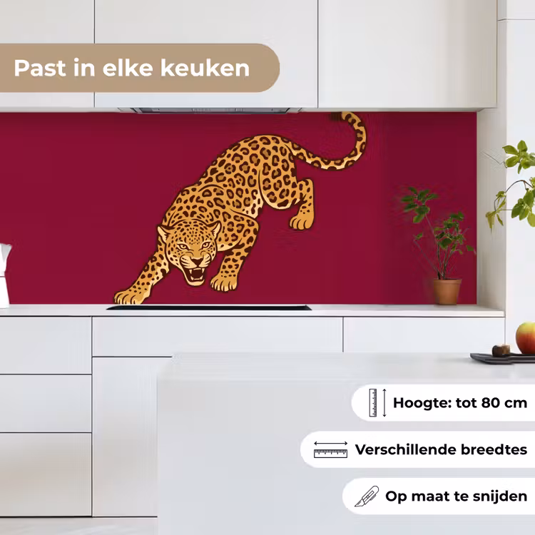 Keuken achterwand - Kat - Aanvallend - Dieren — 7