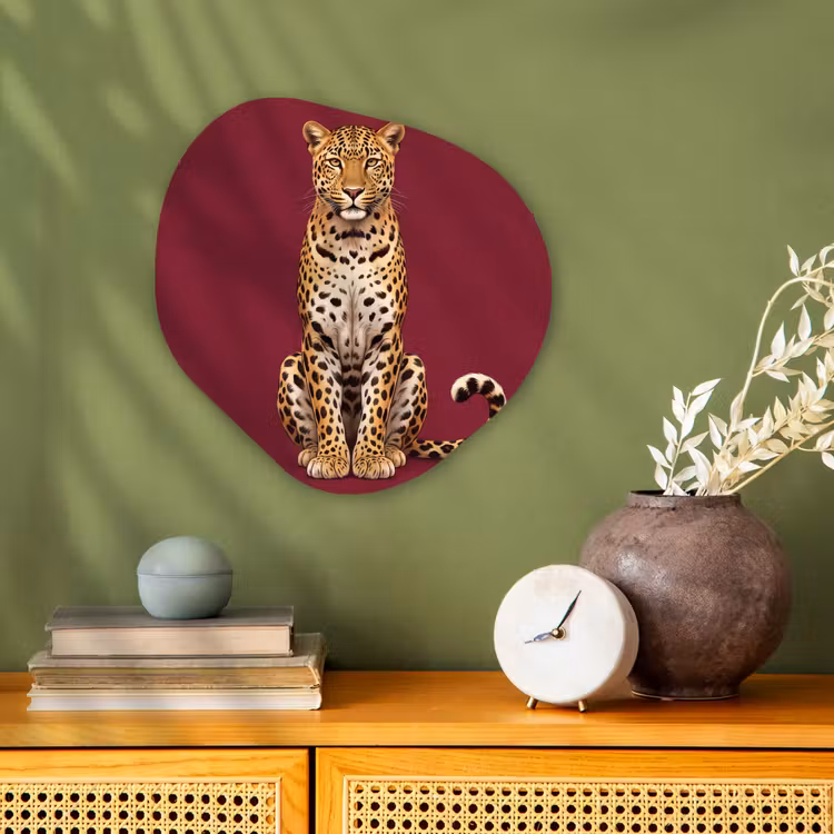 Organisch schilderij forex - Kat - Dieren - Rood — 2