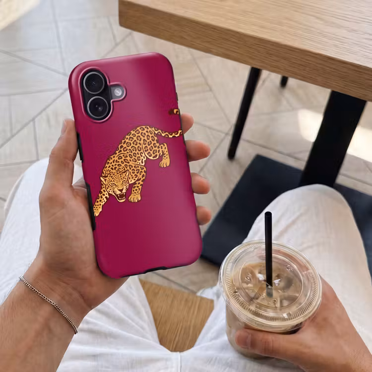 Telefoonhoesje Toughcase - Kat - Aanvallend - Dieren — 4