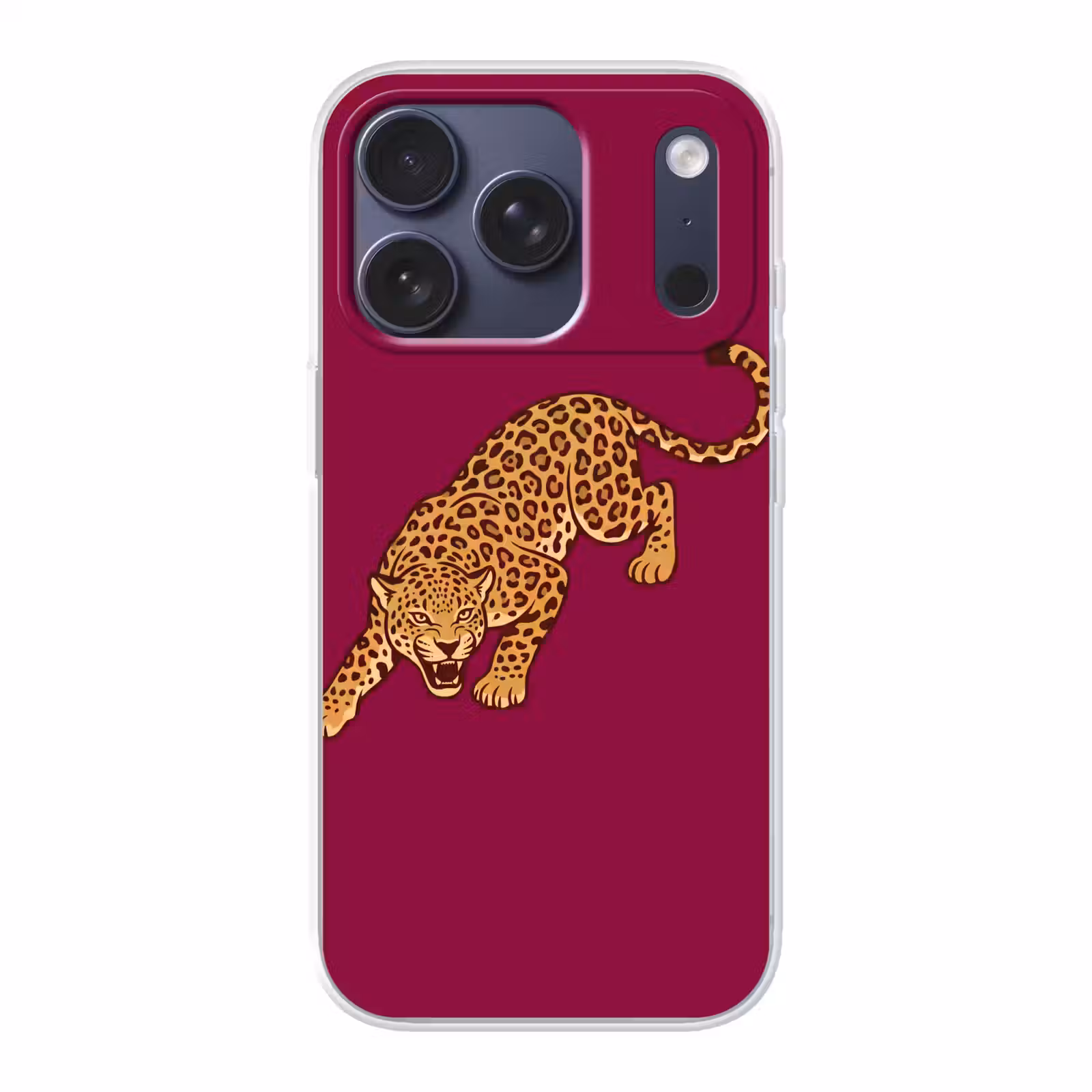 Telefoonhoesje - Kat - Aanvallend - Dieren — 1