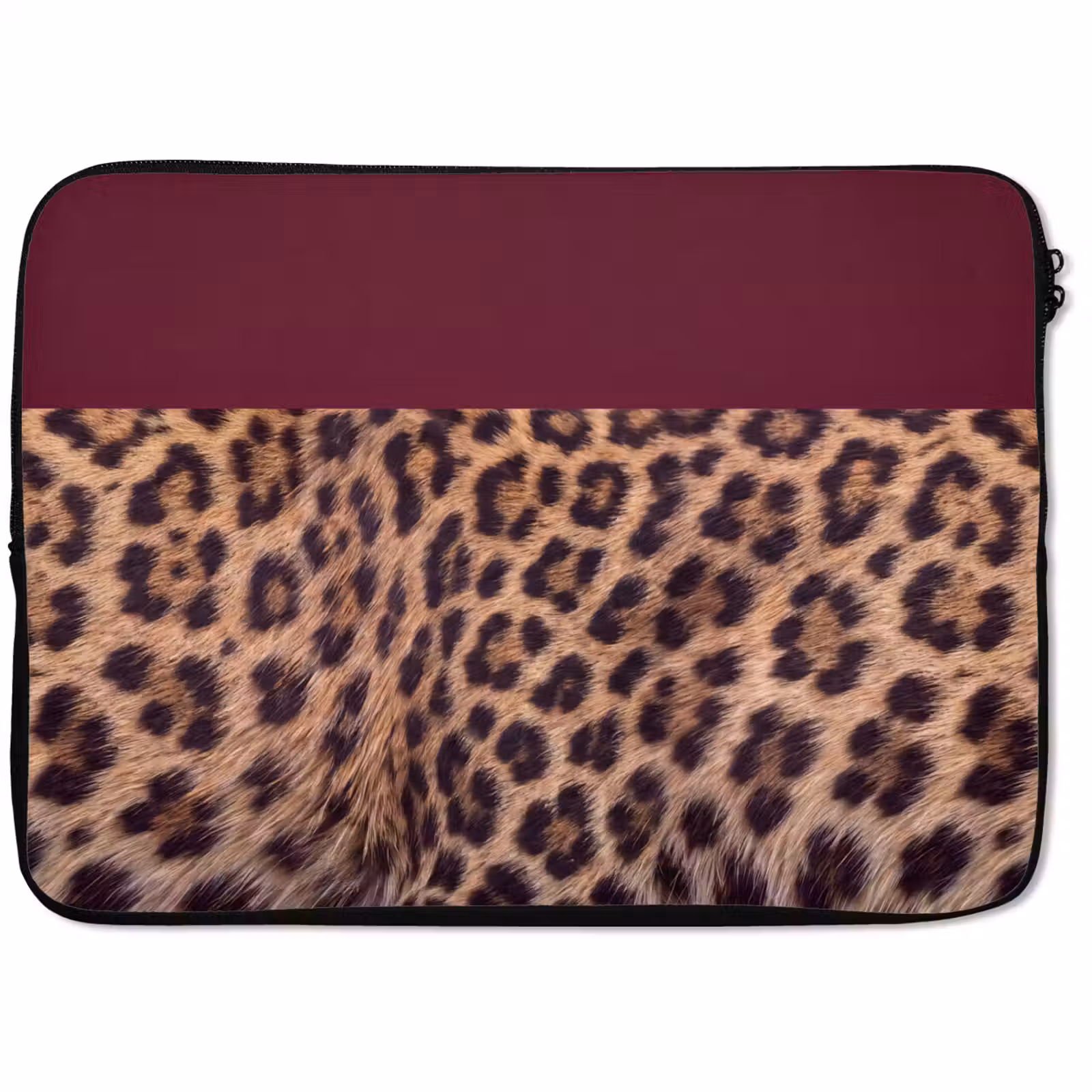 Laptophoes Vacht - Patroon - Bordeaux — 1