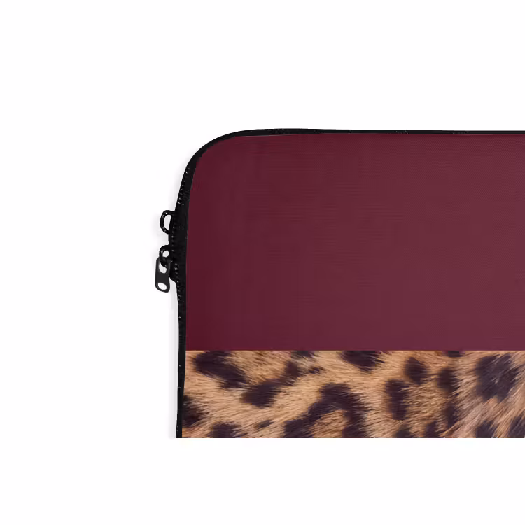 Laptophoes Vacht - Patroon - Bordeaux — 5