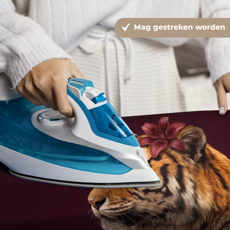 Wandkleed - Tijger - Bloem - Dieren — 6