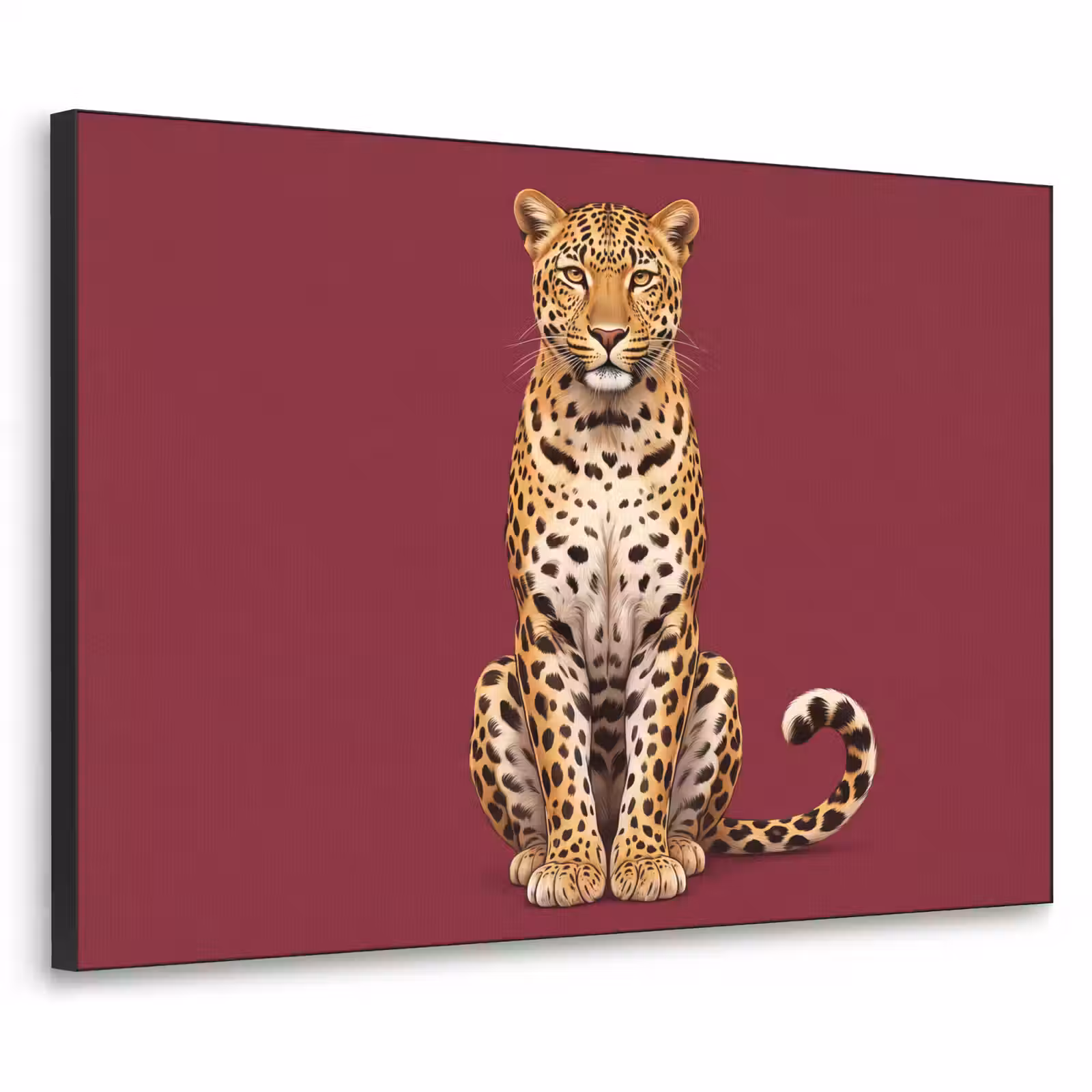 Art frame - Kat - Dieren - Rood — 1