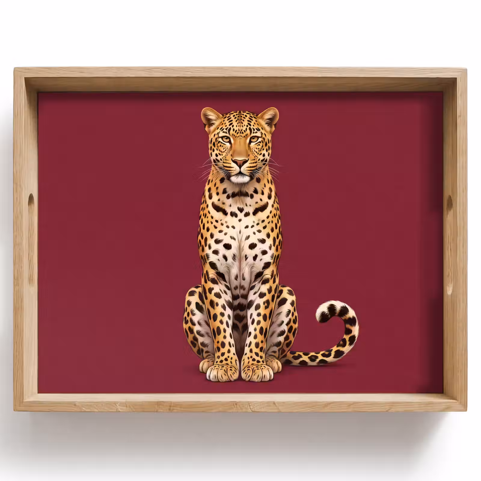 Dienblad - Kat - Dieren - Rood — 1