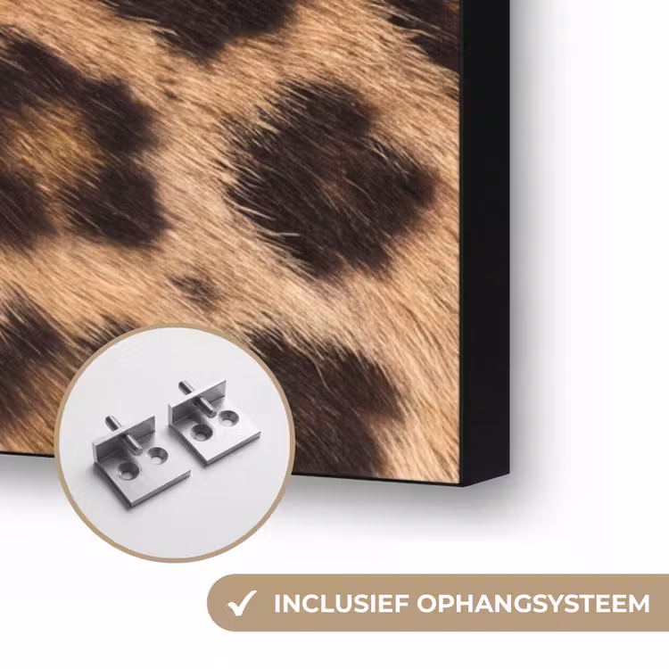 Art frame - Dierenprint - Lippen - Rood — 6