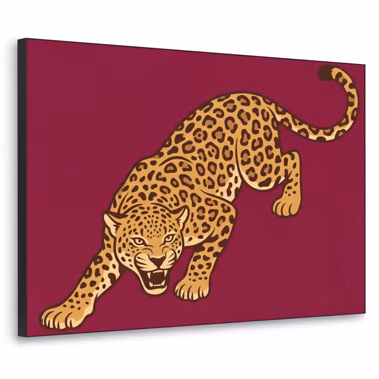 Art frame - Kat - Aanvallend - Dieren — 1