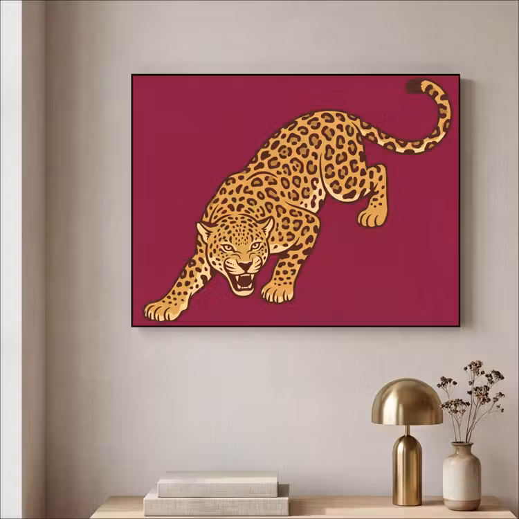 Art frame - Kat - Aanvallend - Dieren — 5
