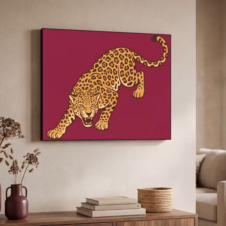 Art frame - Kat - Aanvallend - Dieren — 7