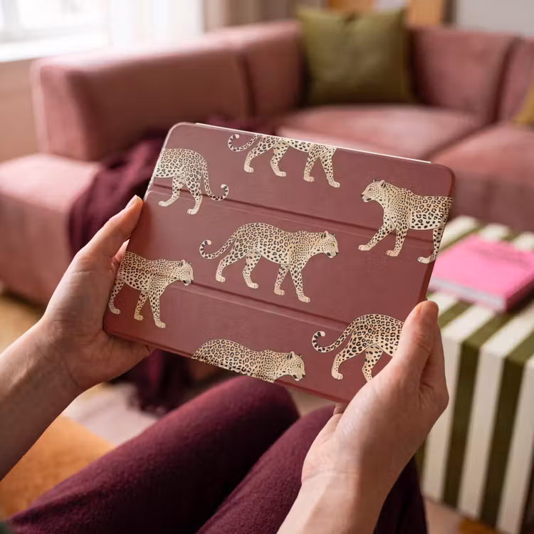 Katten - Patroon - Rood — 4