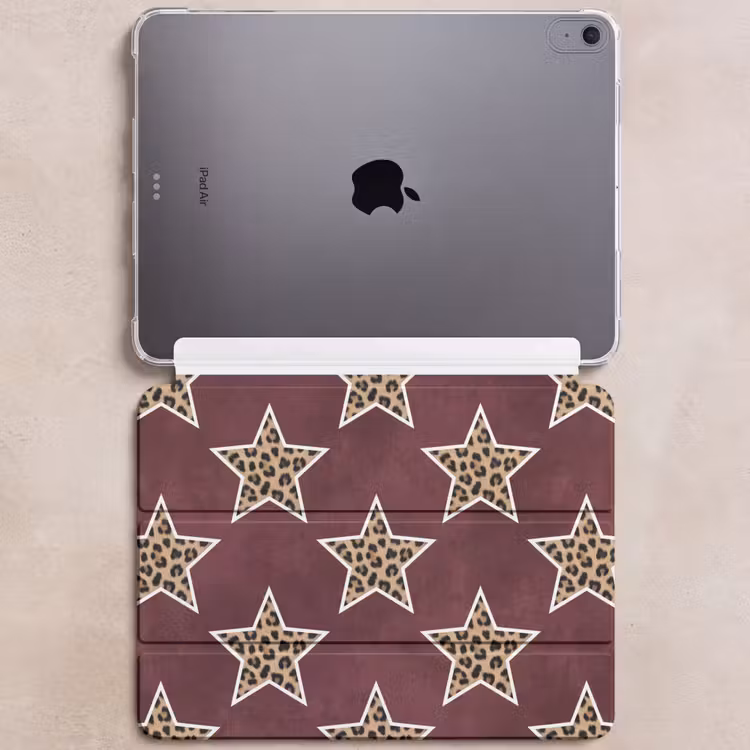 Sterren - Luipaardprint - Rood — 6