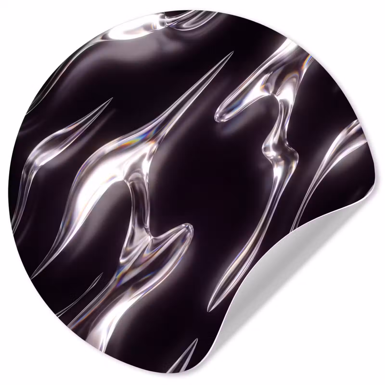 Behangcirkel - Glas - Vormen - Abstract — 1