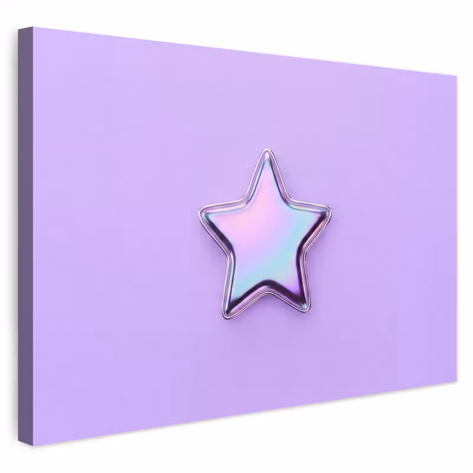 Buiten canvas - Ster - Holografisch - Modern — 1